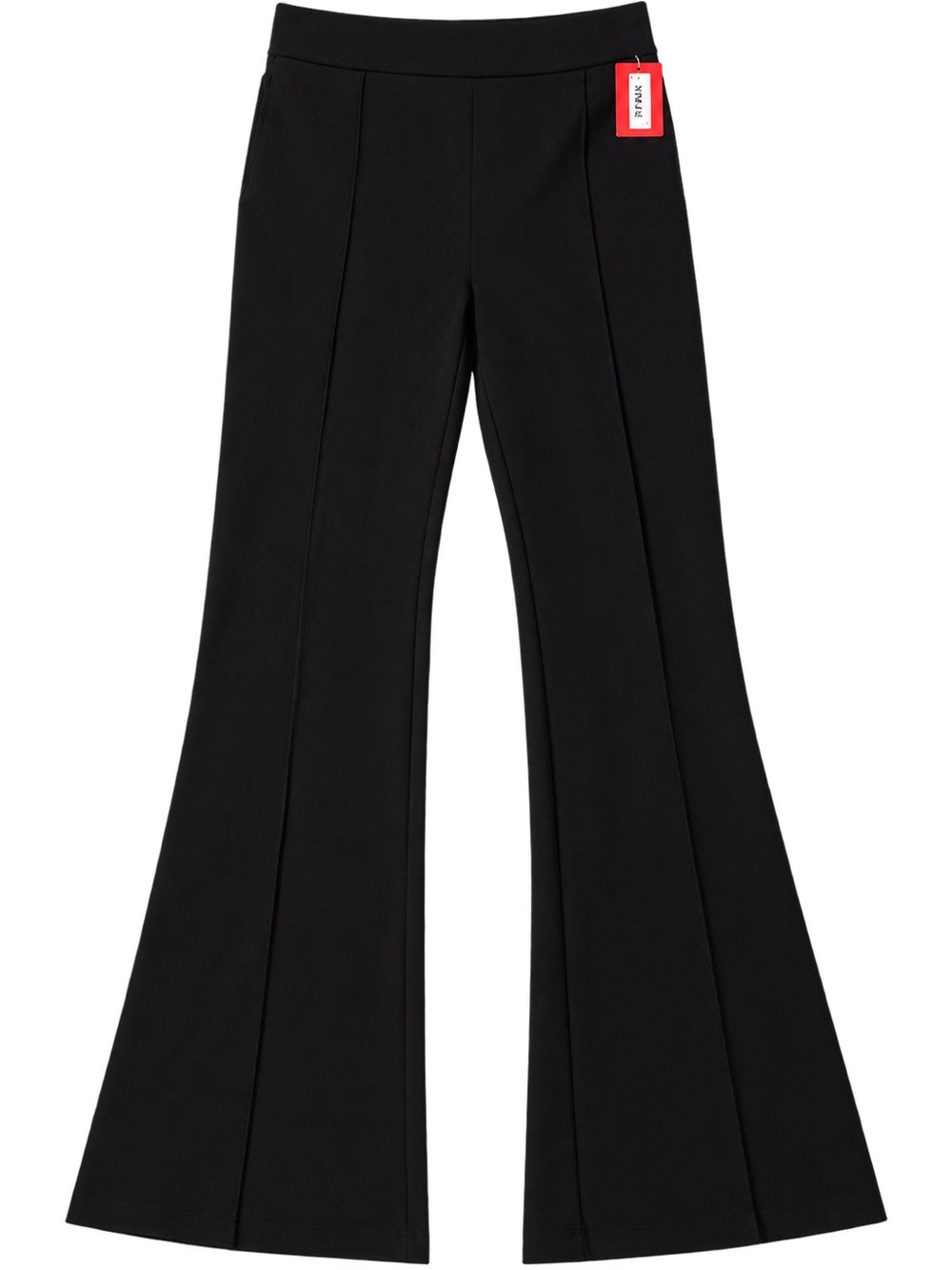 NWT SPANX Black Ponte Flare Pants xs tall